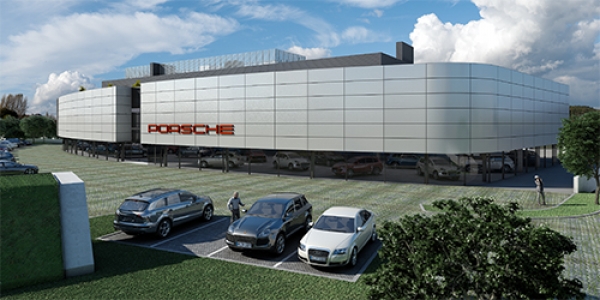 SANJOSE remodelar y renovar las oficinas centrales de Porsche Ibrica y del Centro Porsche Madrid Norte