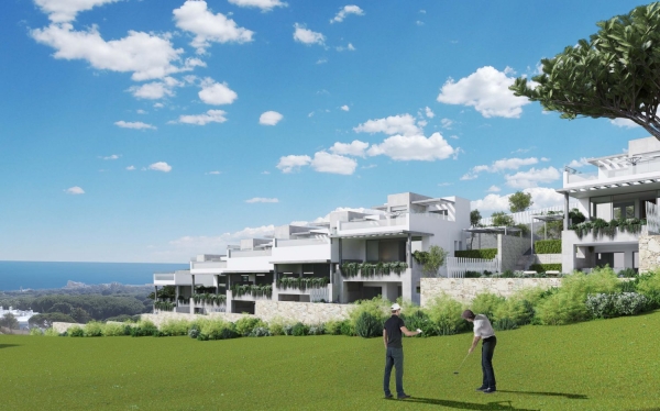 Cartuja will build the 25 terraced houses of the residential development The Cape in Cabopino, Marbella