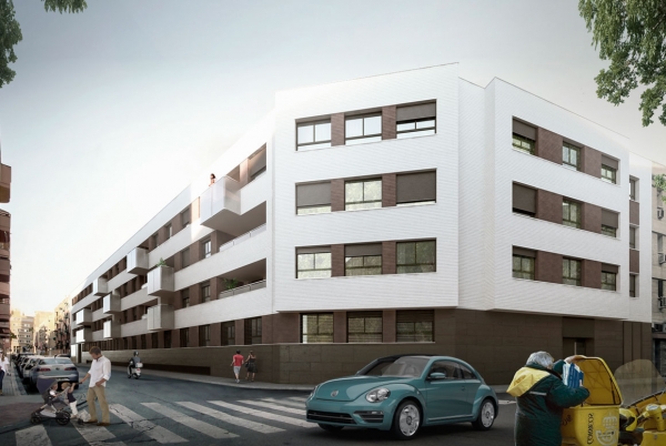Cartuja construir un edificio de 38 viviendas en la calle Fernando Tirado 17/27 de Sevilla