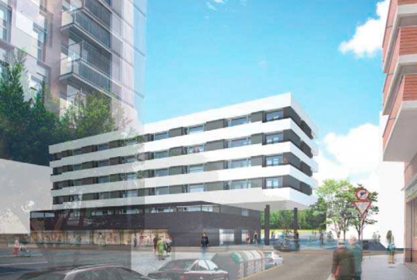 Cartuja irá construir um edifício de 38 apartamentos na Calle Salomó, n.º 1, em Barcelona