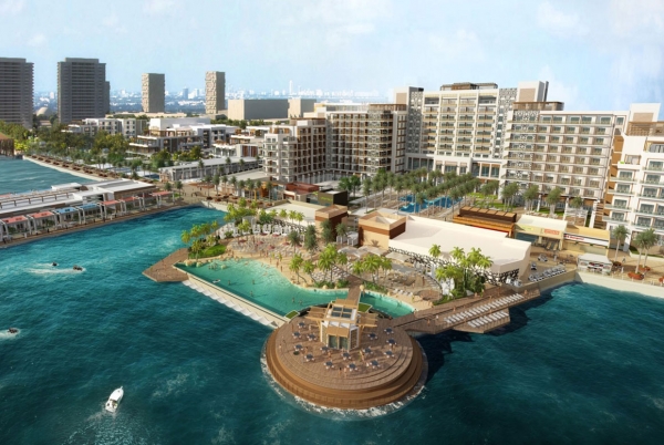 SANJOSE construir un Hotel - Resort 5 estrellas y tres zonas de ocio en Abu Dhabi 