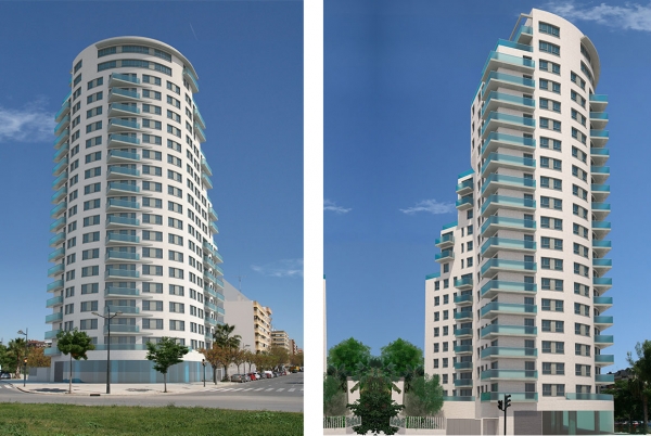 SANJOSE construira le résidentiel Residencial Torre Patraix à Valencia