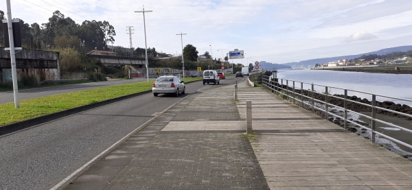 SANJOSE realizar el Tramo Pontevedra - Placeres de la Unin del Itinerario Peatonal entre Marn y Pontevedra