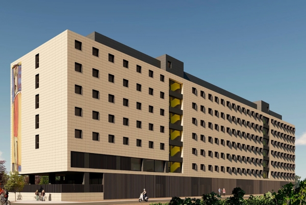 SANJOSE construir la Residencia de Estudiantes TSL Getafe, Madrid