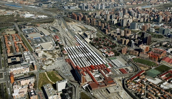 SANJOSE agrandirait la gare de Madrid  Chamartín - Clara Campoamor