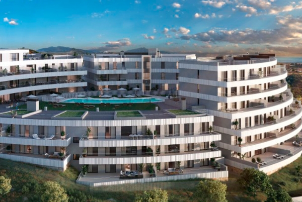 SANJOSE construir el Residencial Vanian Views en Estepona, Mlaga