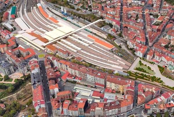SANJOSE construira la nouvelle gare Estación Intermodal de Ourense