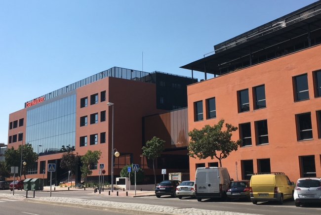 ENLARGEMENT BANKINTER HEADQUARTERS IN ALCOBENDAS, MADRID