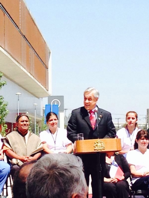Inauguracin Hospital de La Florida en Santiago de Chile