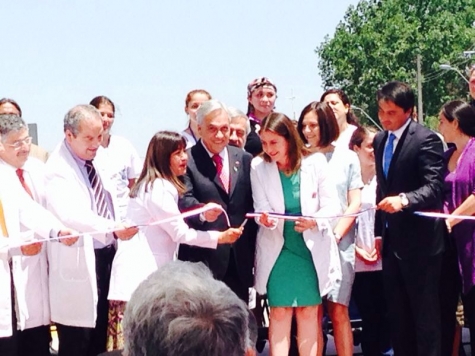 Inauguracin Hospital de La Florida en Santiago de Chile