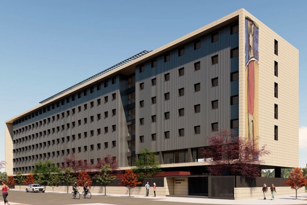 SANJOSE construir la Residencia de Estudiantes TSL Getafe, Madrid