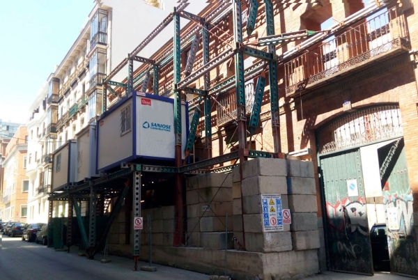 SANJOSE rehabilitar y modernizar el edificio de oficinas calle Tutor 16 de Madrid