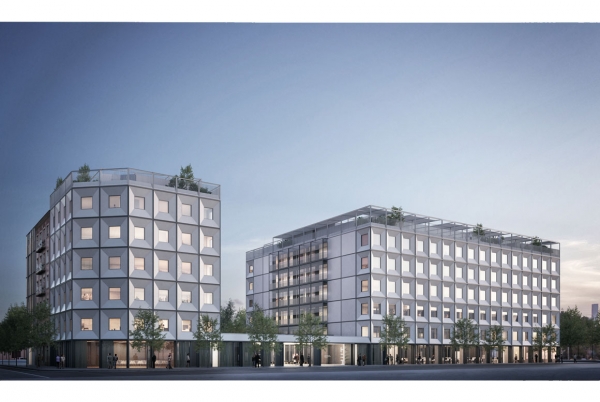 SANJOSE construirá el Conjunto de Edificios de Oficinas HIIT en Barcelona
