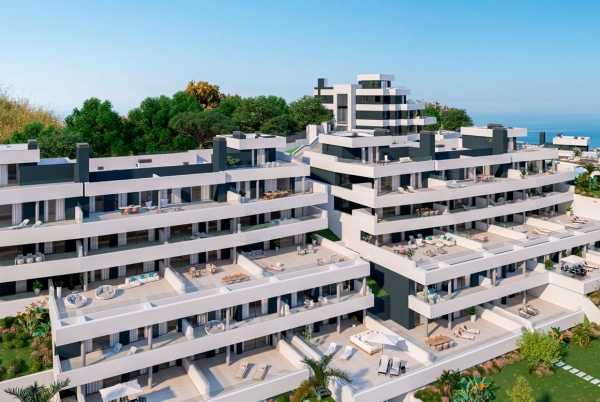 Cartuja I. vai construir o edifício de habitação Medblue Los Monteros, em Marbella, Málaga