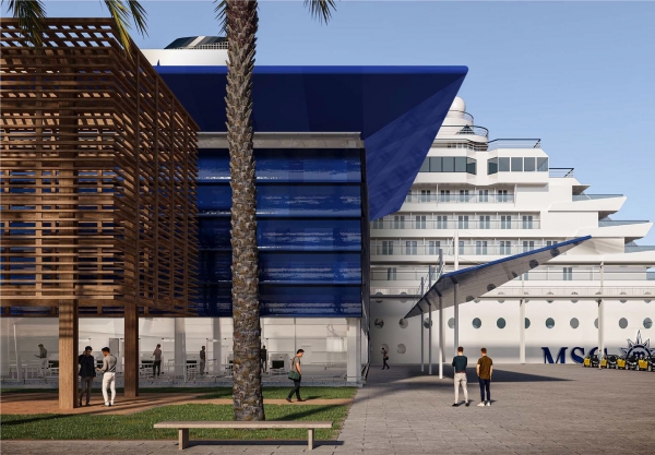 SANJOSE construirá la Terminal H de MSC Cruceros en el Puerto de Barcelona