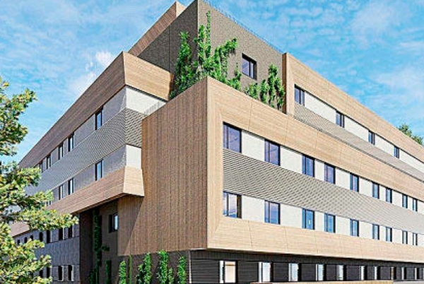 SANJOSE construir la nueva residencia de estudiantes de Greystar, Canvas, de 435 camas en Cantoblanco, Madrid