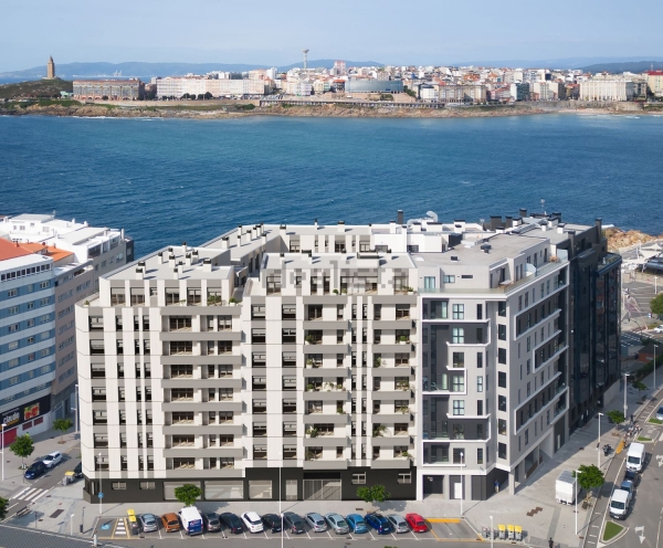 SANJOSE construirá la Fase II del Residencial Edificio Náutica en A Coruña