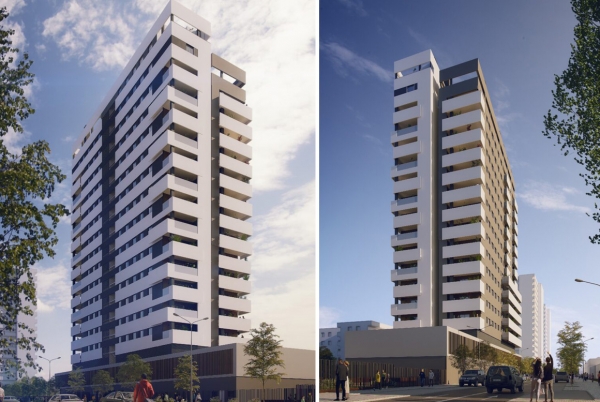 SANJOSE will build the Torre Arenal Residential in Palmas Altas, Seville