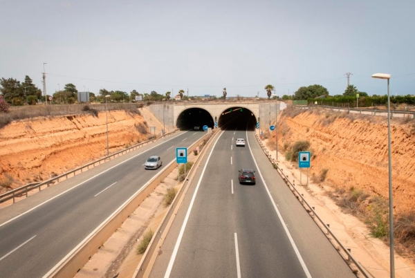 SANJOSE vai efetuar a modernização do Túnel de Pilar de la Horadada, AP-7 Troço Crevillente - Cartagena, em Alicante