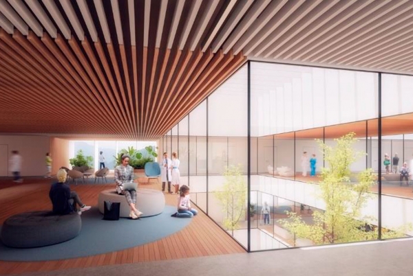 EBA construira le nouveau bâtiment de Consultations Externes de lHôpital Universitaire de Basurto, à Bilbao, Vizcaya