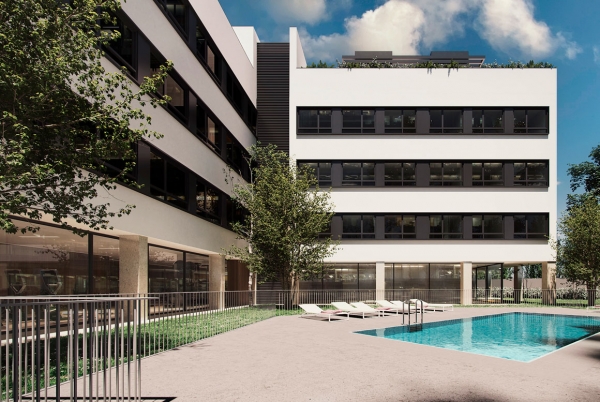 SANJOSE construir una Residencia Coliving` en Ronda de Poniente 13 Tres Cantos, Madrid
