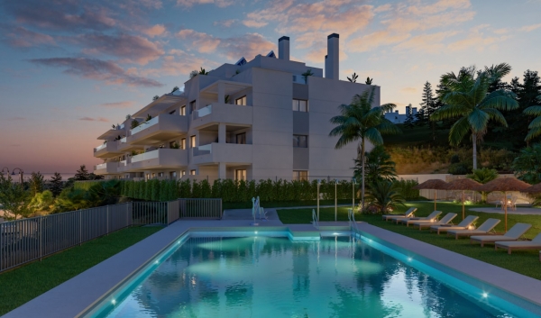 Cartuja I. construir el Complejo Residencial Clere Sunrise en Mijas, Mlaga