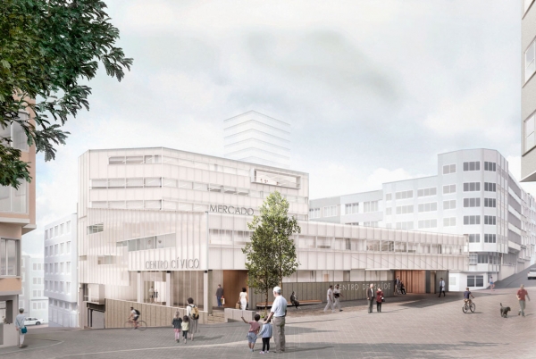 SANJOSE r&eacute;habilitera et am&eacute;nagera le march&eacute; Santa Luc&iacute;a de La Corogne pour lui donner de nouvelles fonctions