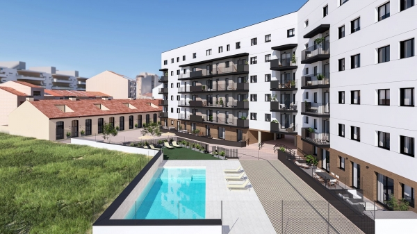 SANJOSE construir&aacute; o Complexo Residencial Habitat Sala Badrinas em Terrassa, Barcelona