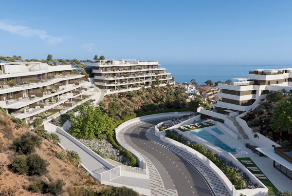 SANJOSE construir&aacute; o Complexo Residencial Idilia Aire em Rinc&oacute;n de la Victoria, M&aacute;laga