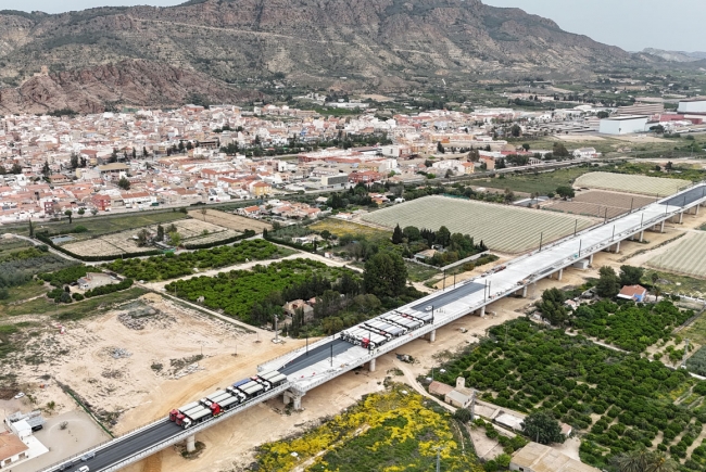 TRON&Ccedil;ON SANGONERA - TOTANA DU CORRIDOR M&Eacute;DITERRAN&Eacute;EN &Agrave; GRANDE VITESSE MURCIA - ALMERIA